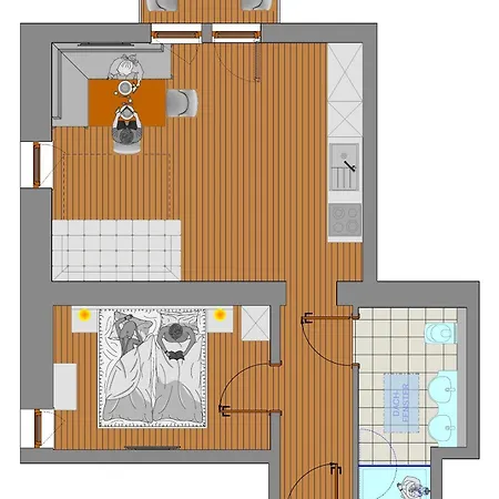 Grubers, Appartments Gastein ホテル