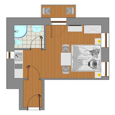 Grubers, Appartments Gastein Hotel 3*