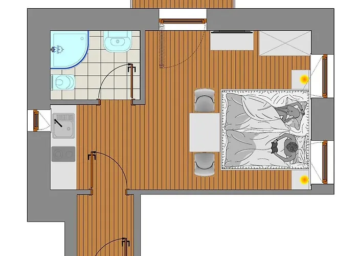 Grubers, Appartments Gastein ホテル 3*